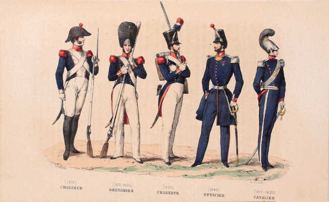 [Альбоиз М., Шарль Э. Великолепие французской национальной гвардии. Национальное изд. 2-е изд. В 2 т. Т. 1–2]. Alboize M., Charles É. Fastes des gardes nationales de France. Publication nationale. Deuxième édition. Paris: Chez Ad. Goubaud, 1849.